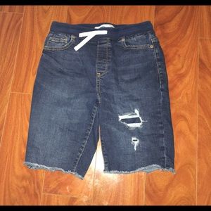 Boys’ Distressed Jean Shorts